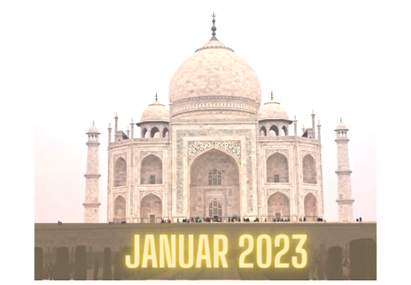 Taj Mahal Januar 2023